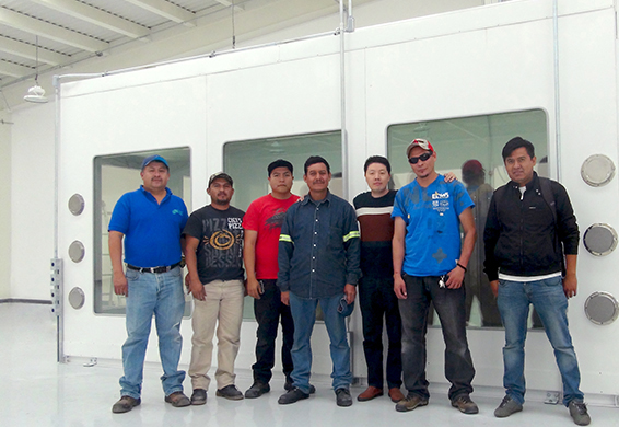 客户来厂参观01